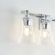 Sean Lavin Monterro 4 Light 30.25 inch Chrome Vanity Light Wall Light