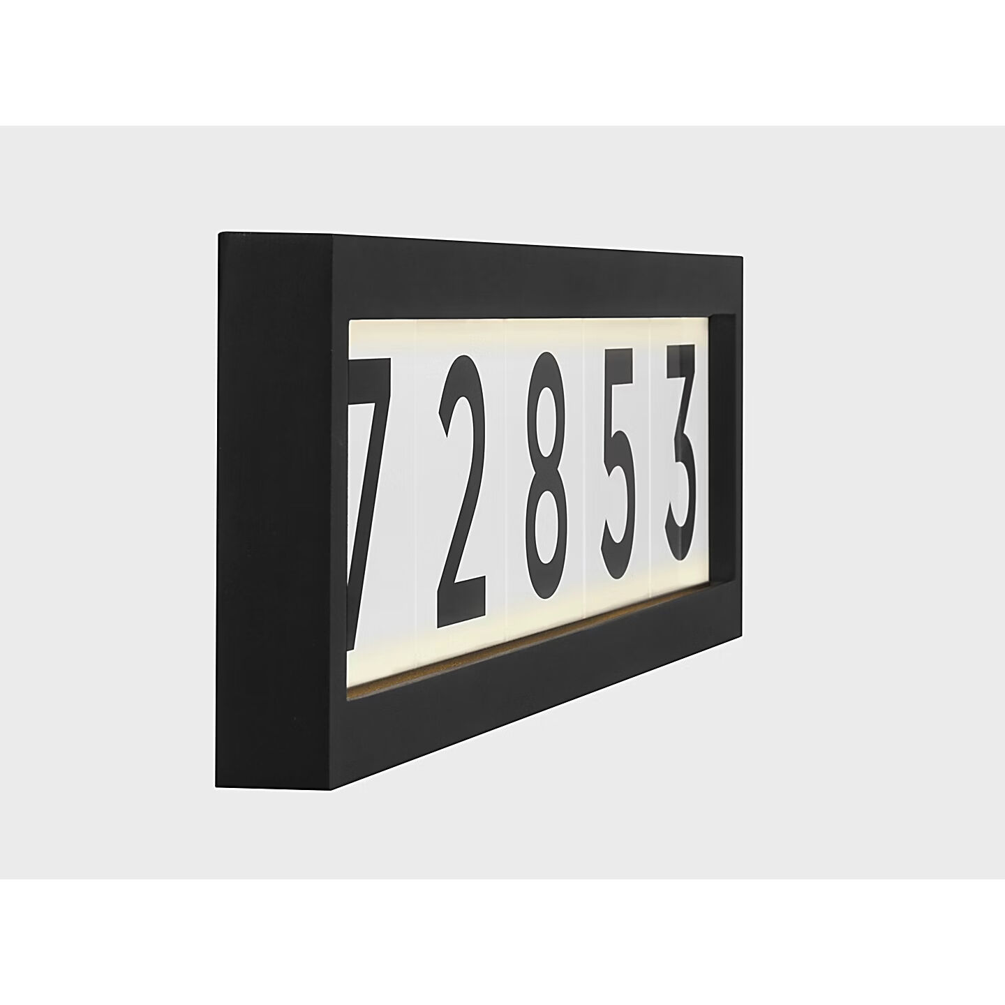 Address Light LED Textured Black Address Light