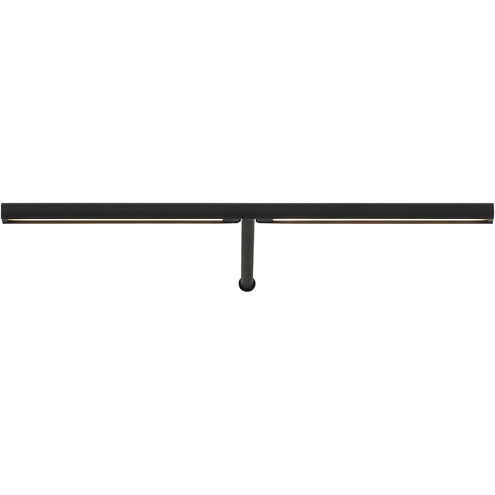 Sean Lavin Modern 9.9 watt Nightshade Black Picture Light Wall Light, Integrated LED