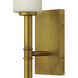 Margeaux LED 5 inch Vintage Brass Indoor Wall Sconce Wall Light