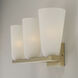 Romy 3 Light 24 inch Matte Brass Vanity Light Wall Light