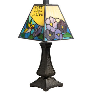 Inspirational LED Garden 15 inch 1.00 watt Antique Bronze Accent Lamp Portable Light