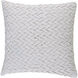 Facade 18 X 18 inch White Pillow Cover