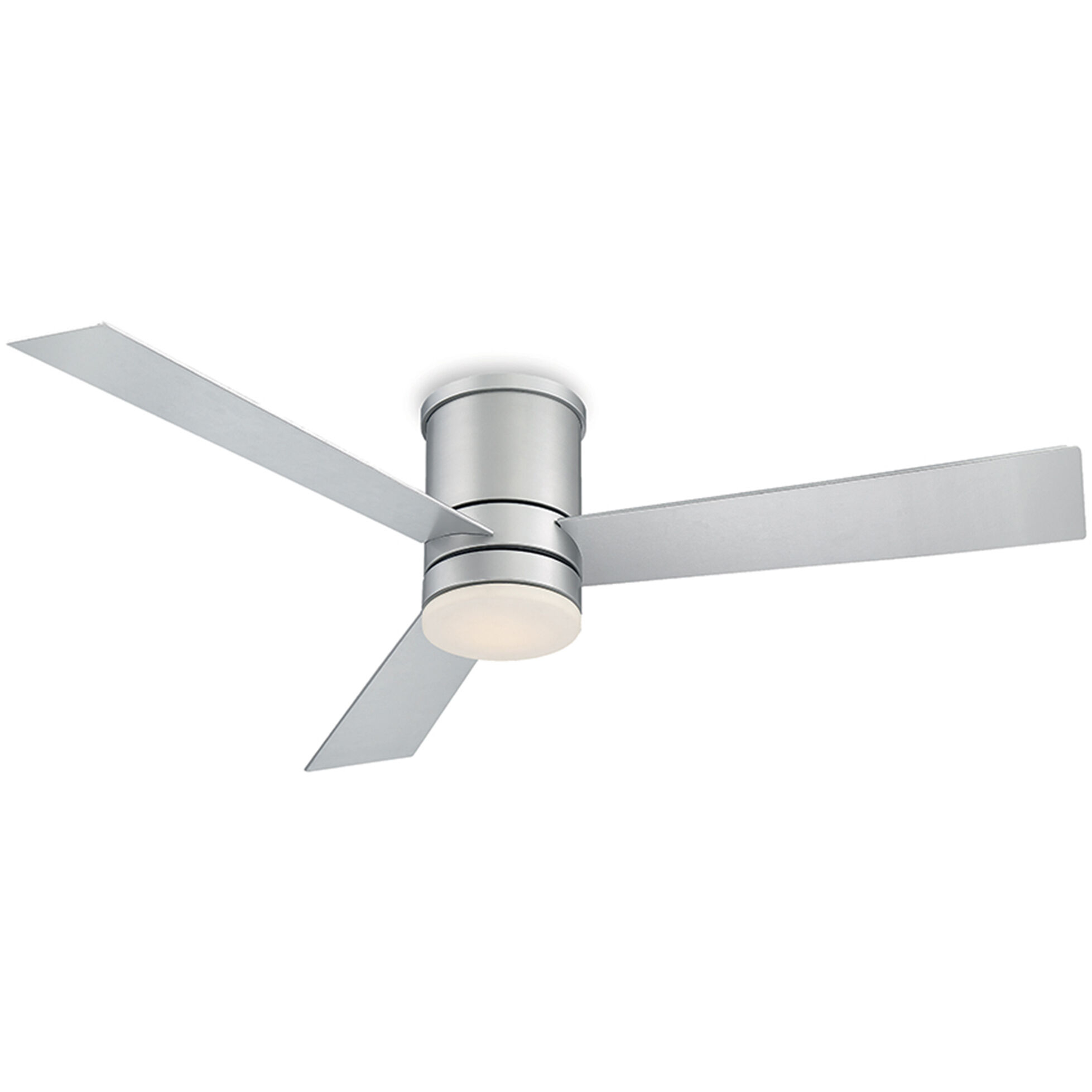 Axis 52 inch Titanium Flush Mount Ceiling Fan in 2700K