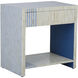Blue Bedside Table