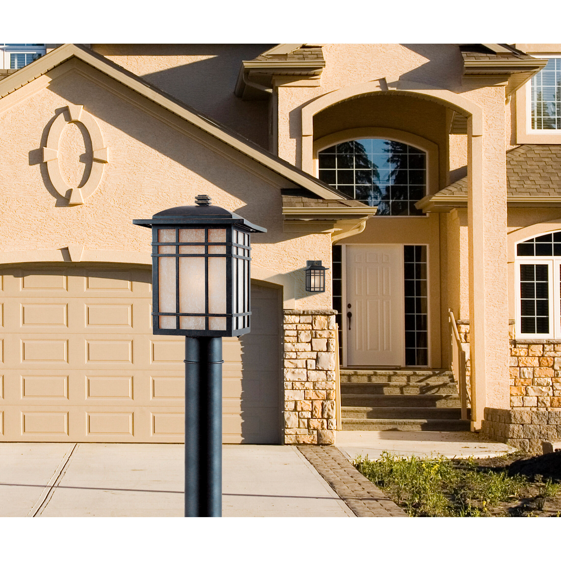 Hillcrest 1 Light 18.75 inch Imperial Bronze Outdoor Post Lantern