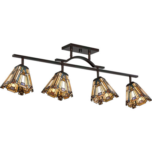 Inglenook 4 Light 120V Valiant Bronze Track Light Ceiling Light, Naturals