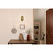 Teton 1 Light 4.38 inch Natural Brass Bathroom Vanity Light Wall Light
