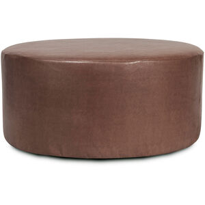 Universal Avanti Pecan Round Ottoman Replacement Slipcover, Ottoman Not Included