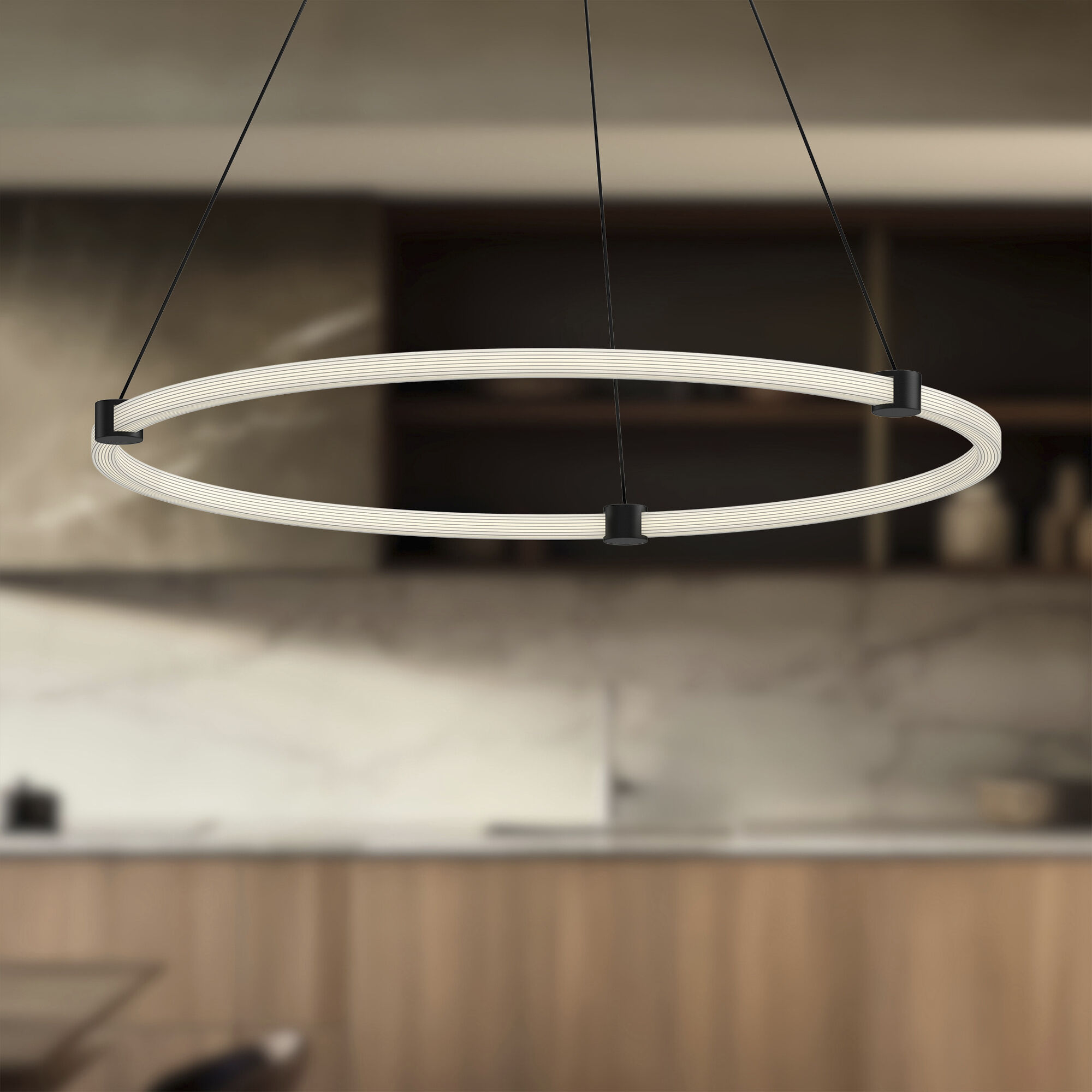 Bruni Pendant Ceiling Light in Black