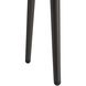 Juri 43.5 inch Porpoise and Charcoal Brown with Dark Gray Outdoor Bar Stool