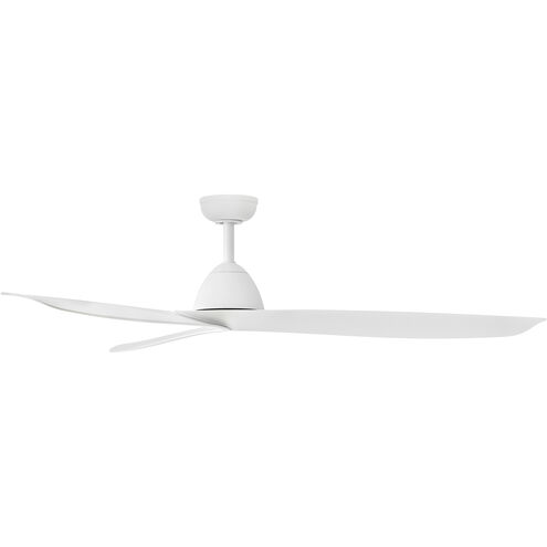 Coastal Elements Liv 60 inch Matte White Smart Fan