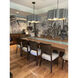 Paulina 31.5 inch Grey Oak Pendant Ceiling Light in Grey Oak/Ash, 32 in, WEP Collection