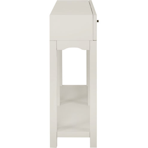 Sawyer 48 X 12 inch Shoji White with Natural Console Table