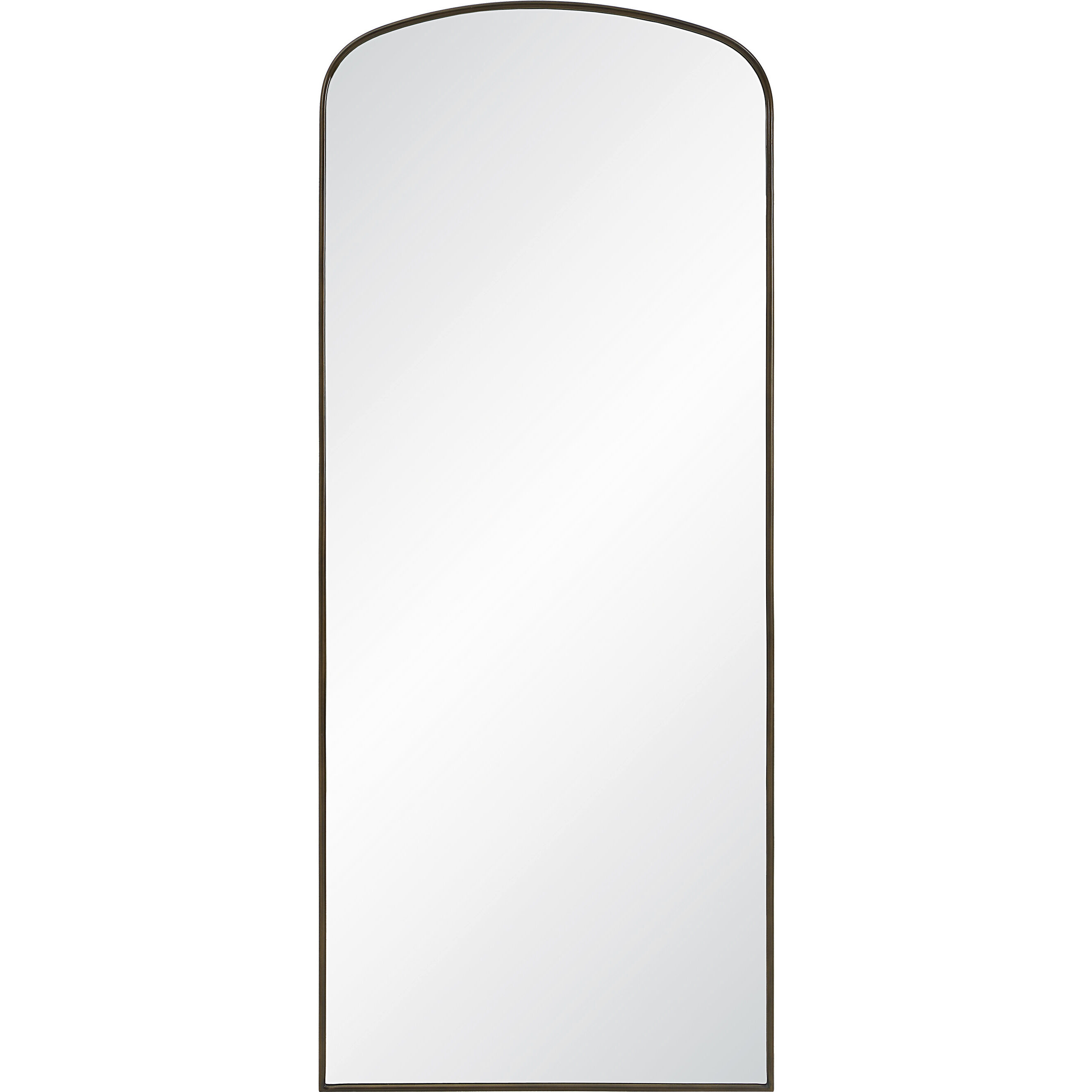 Sabine 72 X 30.5 inch Dark Antique Bronze Leaner Mirror