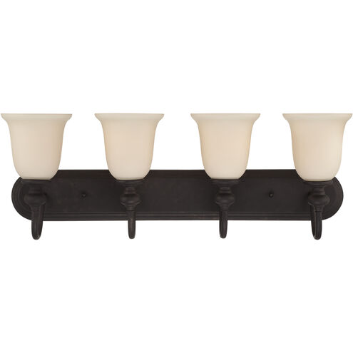Willow Park 4 Light 30 inch Gothic Bronze Vanity Light Wall Light