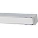 Epee LED 42 inch Chrome Bath Vanity Light Wall Light
