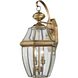 Ashford 2 Light 10 inch Antique Brass Outdoor Wall Sconce, Medium