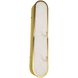 Walsh Wall Sconce Wall Light in Aged Brass