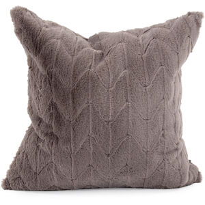 Square 20 inch Angora Stone Pillow