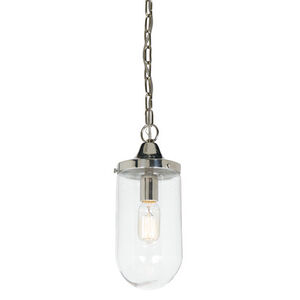 Boston 1 Light 5 inch Polished Nickel Pendant Ceiling Light