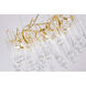 Canada 12 Light 32 inch Gold Chandelier Ceiling Light