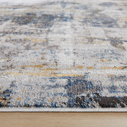 Darica 114 X 79 inch Blue Rug in 6 x 9