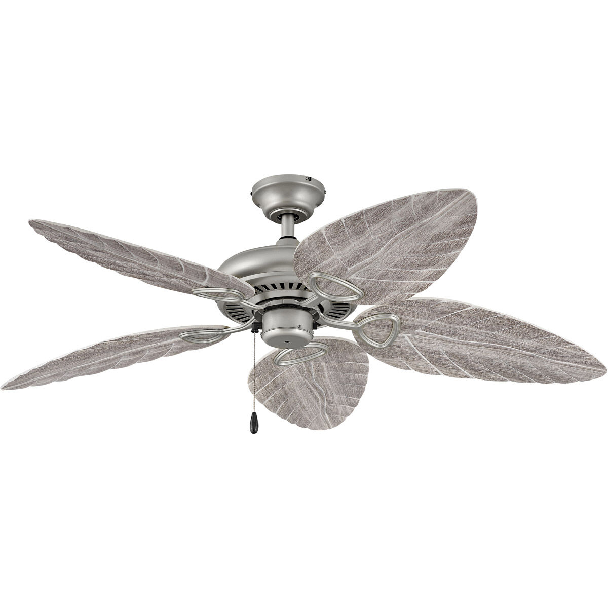 Leaf Blade Weathered Wood 11 inch Set of 5 Fan Blades, 52 inch