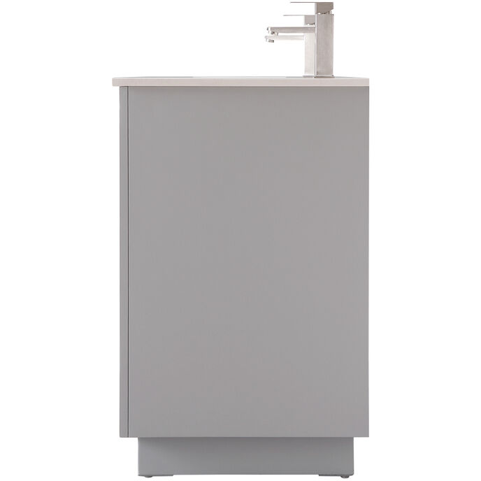 Hayes 72 X 22 X 35 inch Grey Vanity Sink Set