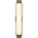 Alai LED 25 inch Vintage Brass Bath Vanity Light Wall Light
