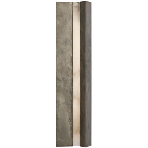 Anne-Marie Barton Austera Sconce Wall Light in Mottled Pewter