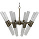 Moira 16 Light 16 inch Aged Brass Chandelier Ceiling Light