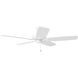 Colony 60 60 inch Matte White Ceiling Fan