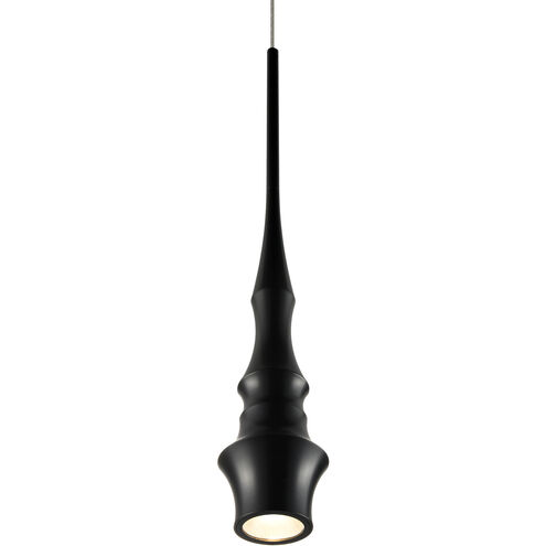 Polaris 5 inch Black Pendant Ceiling Light