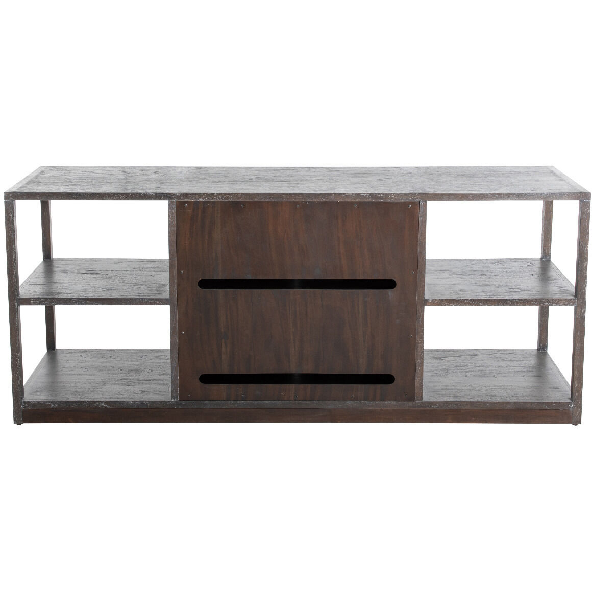 Chrei Stained Brass / Cerused Ash Cabinet