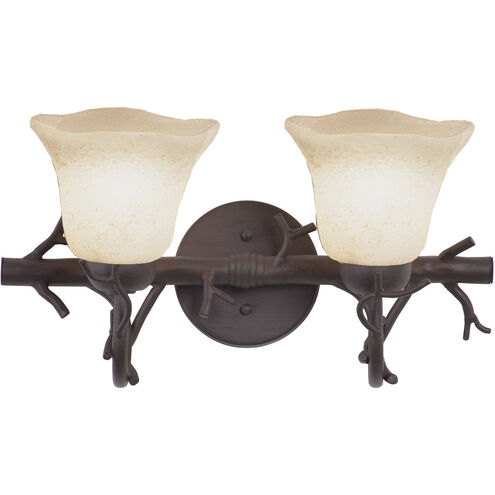 Vine 2 Light 18.00 inch Bathroom Vanity Light