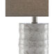 Pila 33.75 inch 150 watt Ivory/Taupe Table Lamp Portable Light
