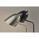 Jude 20 inch 40.00 watt Brushed Steel and Natural Desk Lamp Portable Light, Simplee Adesso