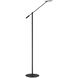 Revelation 46 inch 10.00 watt Black Floor Lamp Portable Light