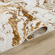 Sibel 90 X 63 inch Gold Rug in 5 x 7