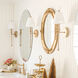 Riverdale Sconce Wall Light in Aged Brass