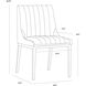 Halden Bravo Cognac Dining Chair