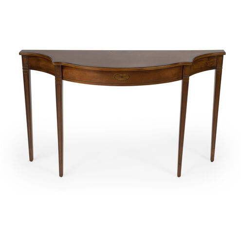 Chester 54" Console Table in Medium Brown