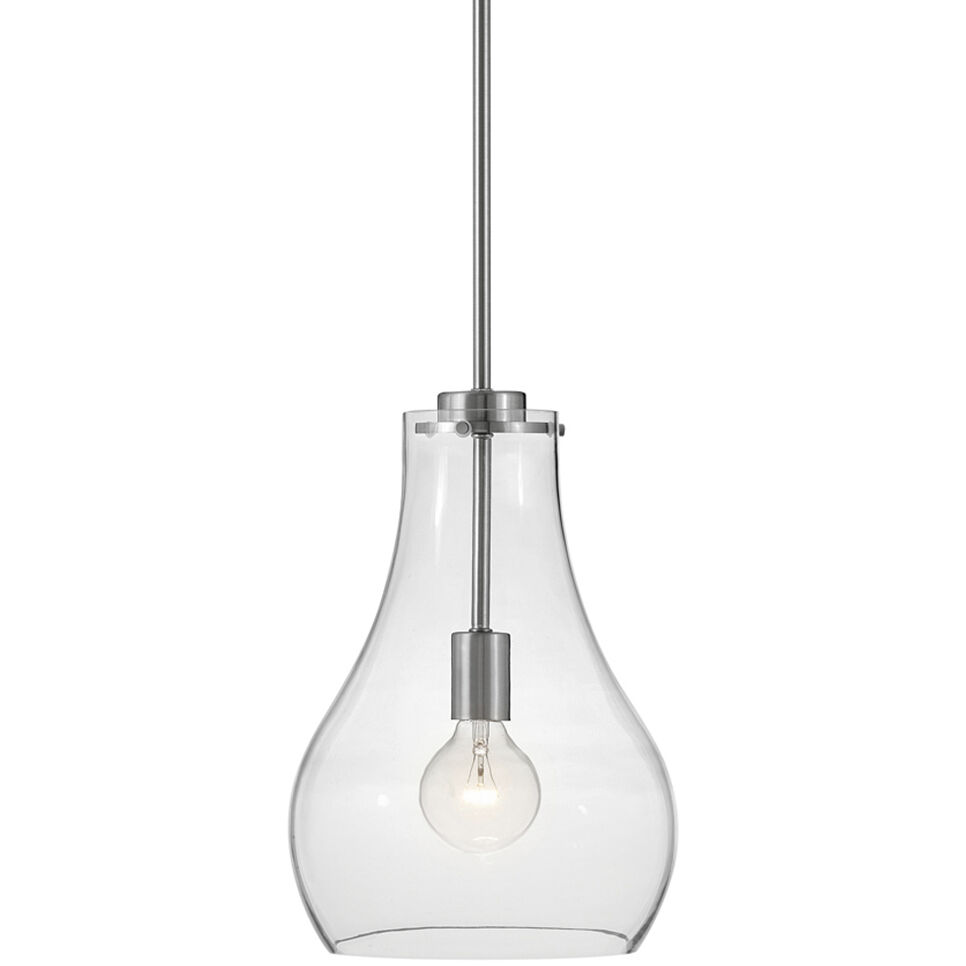 Frankie LED 10 inch Brushed Nickel Pendant Ceiling Light