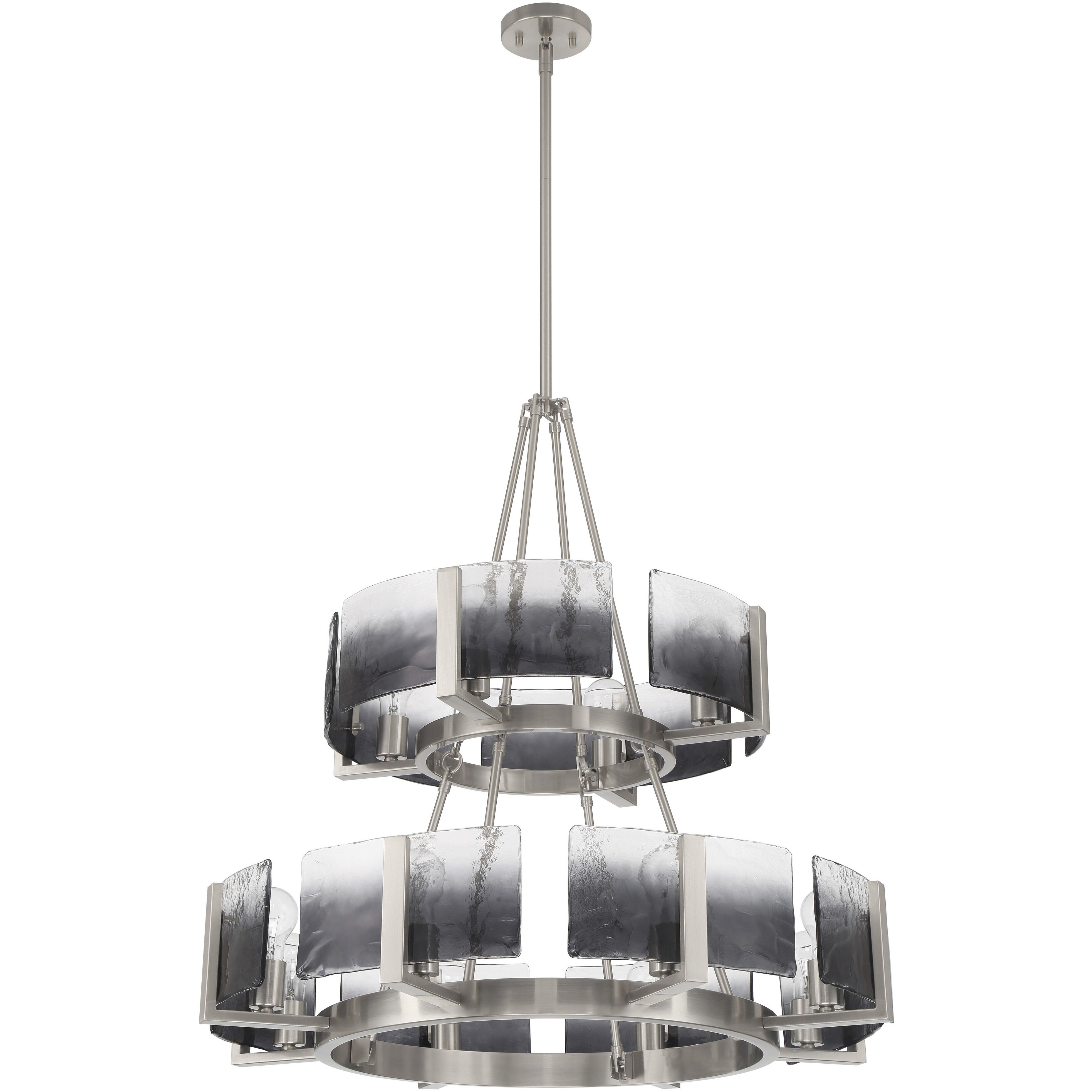 Aenon 12 Light 32 inch Pewter Chandelier Ceiling Light
