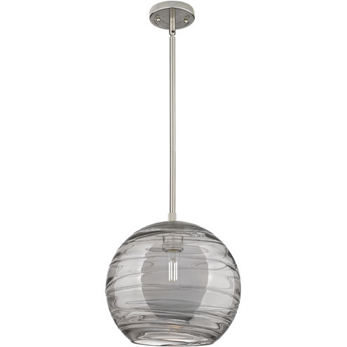 Crown Point 1 Light 10 inch Satin Nickel Pendant Ceiling Light