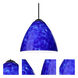Mia 1 Light Black Cord Pendant Ceiling Light