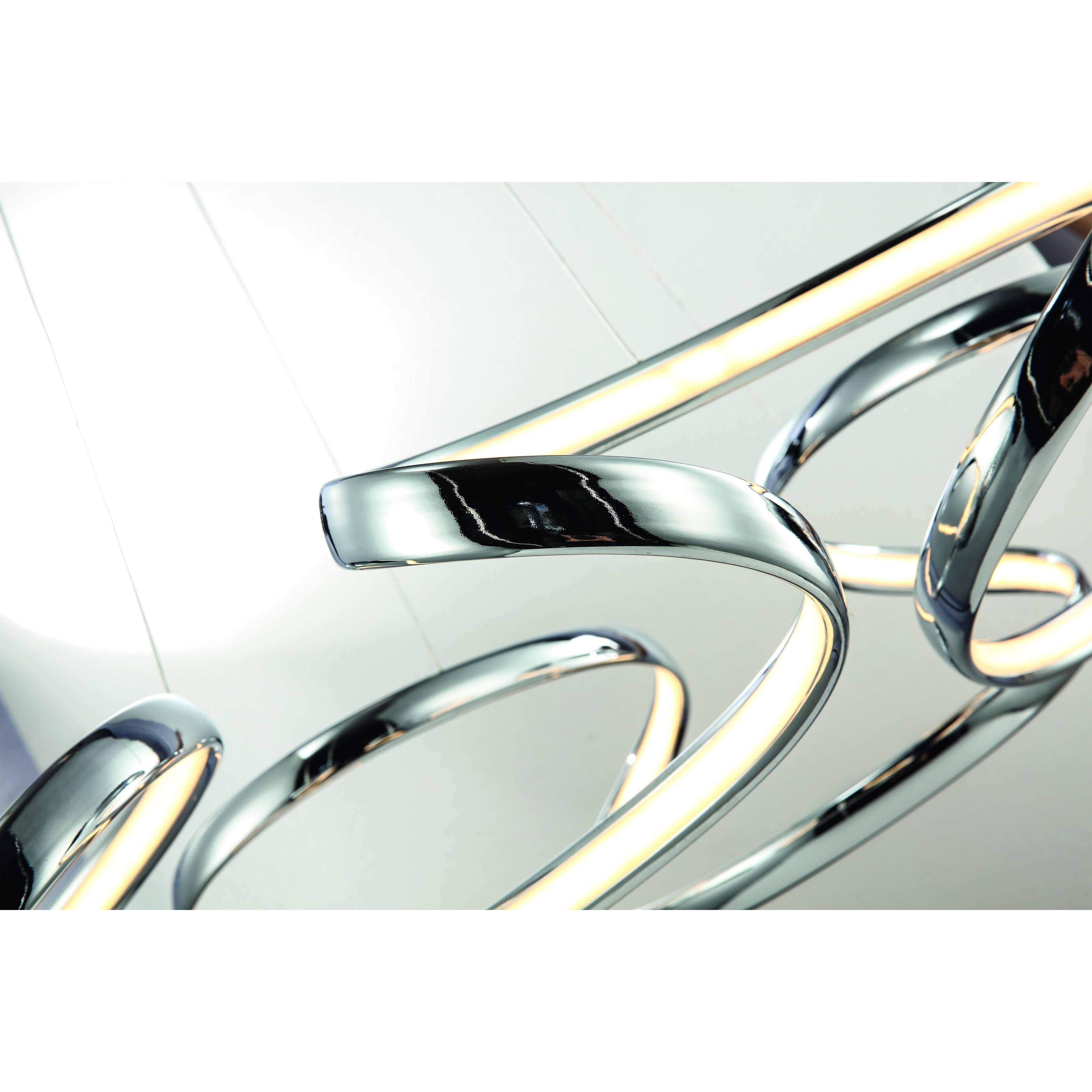 Canada LED 27.6 inch Chrome Chandelier Ceiling Light