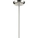 Moraine LED Polished Nickel Chandelier Ceiling Light