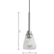 Arctic 1 Light 5 inch Polished Nickel Pendant Ceiling Light
